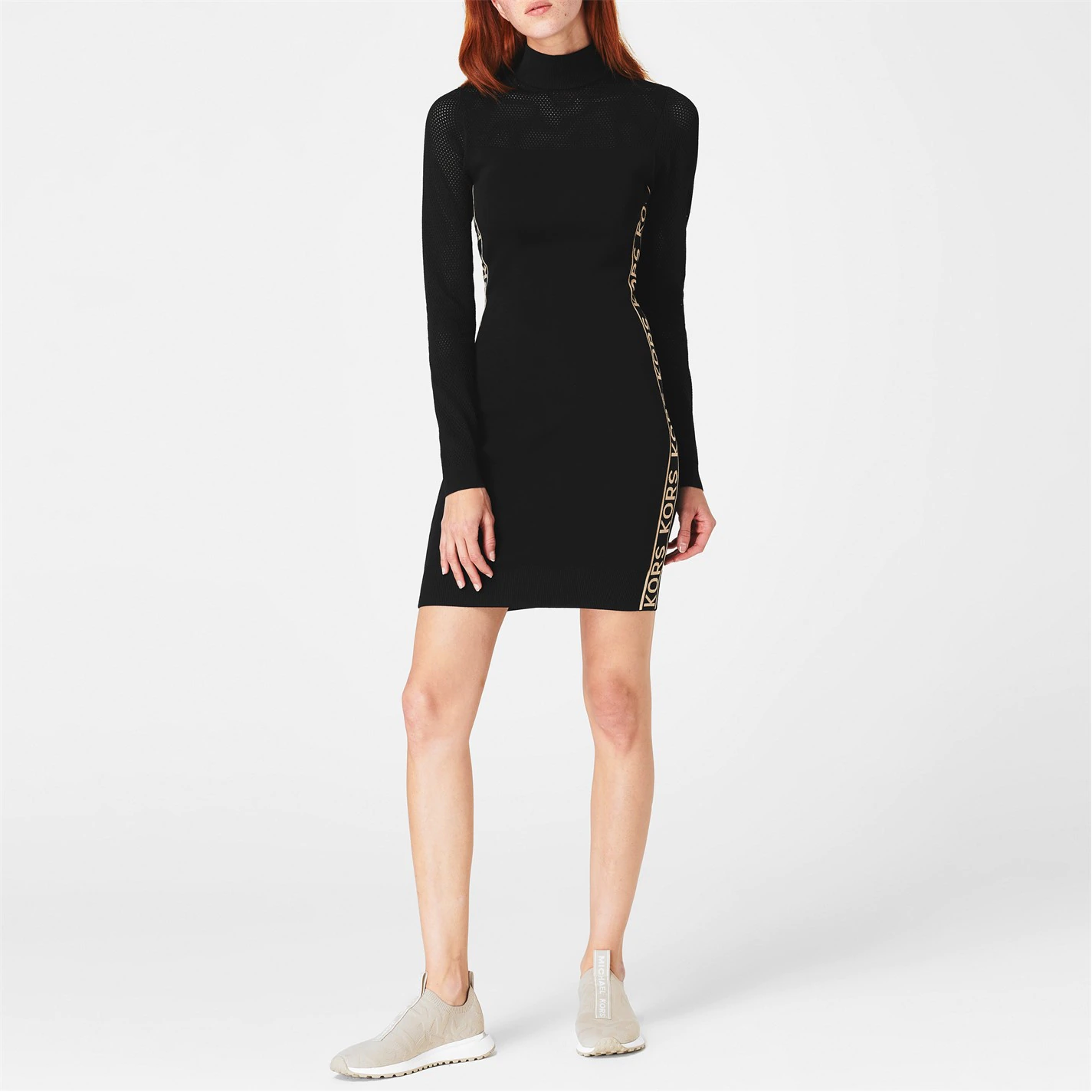 MICHAEL MICHAEL KORS Tape Mesh Dress 4 MICHAEL MICHAEL KORS Tape Mesh Dress - Image 2