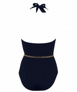 MICHAEL Michael Kors Chain 1 Piece Swimsuit -Cheap Michael Kors Shop 35425918 xxl a10