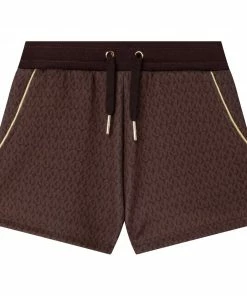 MICHAEL KORS Girls Logo Print Shorts