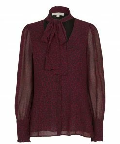 MICHAEL Michael Kors Neck Tie Blouse