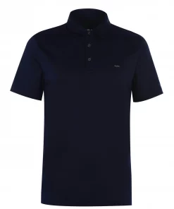 Michael Kors Short Sleeve Sleek Polo Shirt