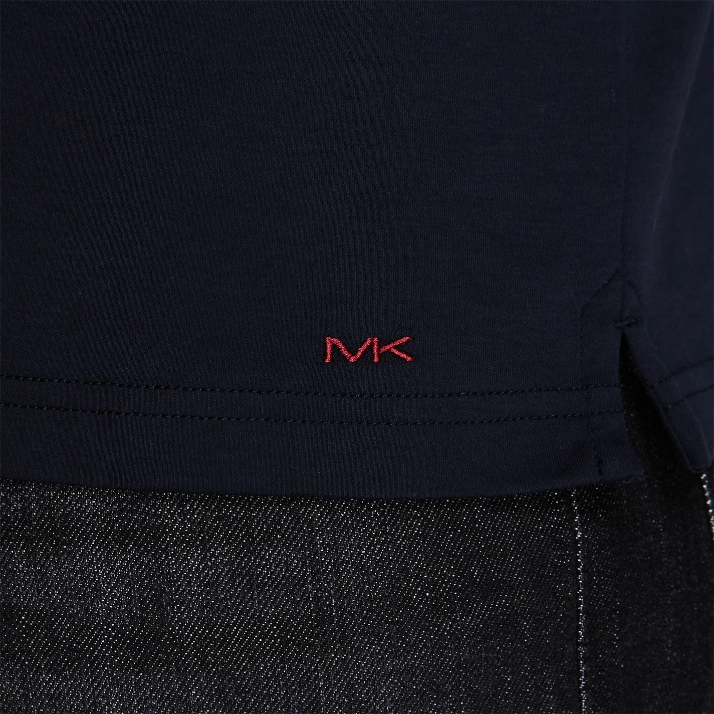 Michael Kors Nylon Patch Long Sleeve Polo Shirt 7 Michael Kors Nylon Patch Long Sleeve Polo Shirt - Image 5