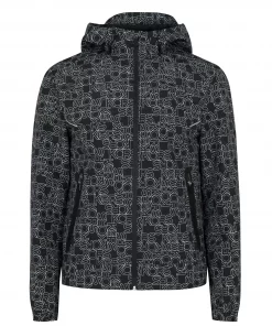Michael Kors Printed Hood Jacket
