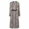 MICHAEL Michael Kors MICHAEL Kate Snake Midi Dress