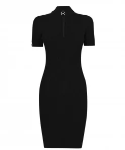 MICHAEL Michael Kors Short Sleeve Tape Mini Dress