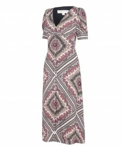 MICHAEL Michael Kors Puff Sleeve Midi Dress 13 MICHAEL Michael Kors Puff Sleeve Midi Dress -Cheap Michael Kors Shop 66344106 xxl a11