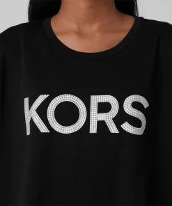 MICHAEL MICHAEL KORS Stud Crew Neck T Shirt 12 MICHAEL MICHAEL KORS Stud Crew Neck T Shirt -Cheap Michael Kors Shop 66608503 xxl a5
