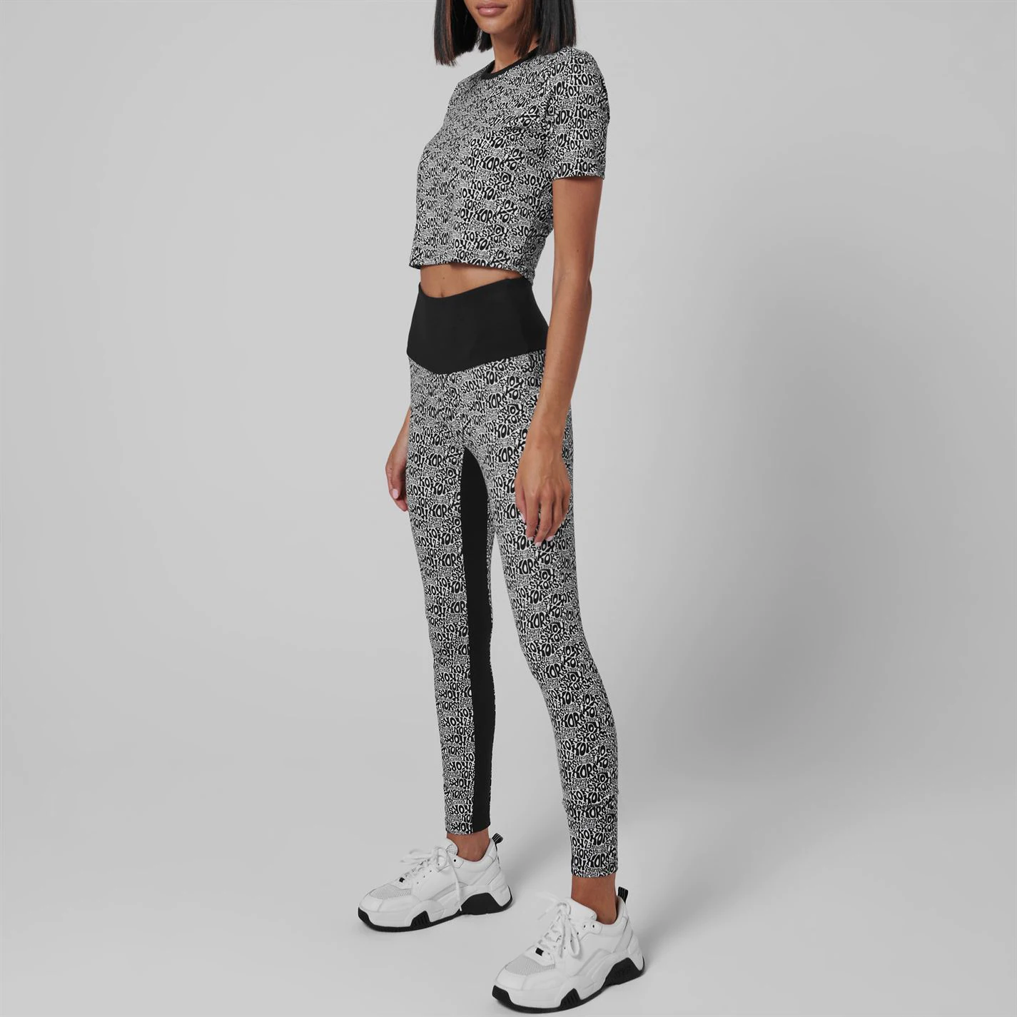 MICHAEL MICHAEL KORS Mmk Logo Leggings 5 MICHAEL MICHAEL KORS Mmk Logo Leggings - Image 3