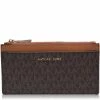 MICHAEL Michael Kors MICHAEL Jet Set Logo Print Card Holder -Cheap Michael Kors Shop 70203705 xxl