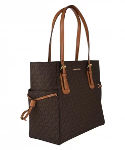 MICHAEL MICHAEL KORS Grained Leather Voyager Tote Bag -Cheap Michael Kors Shop 70418705 xxl a2