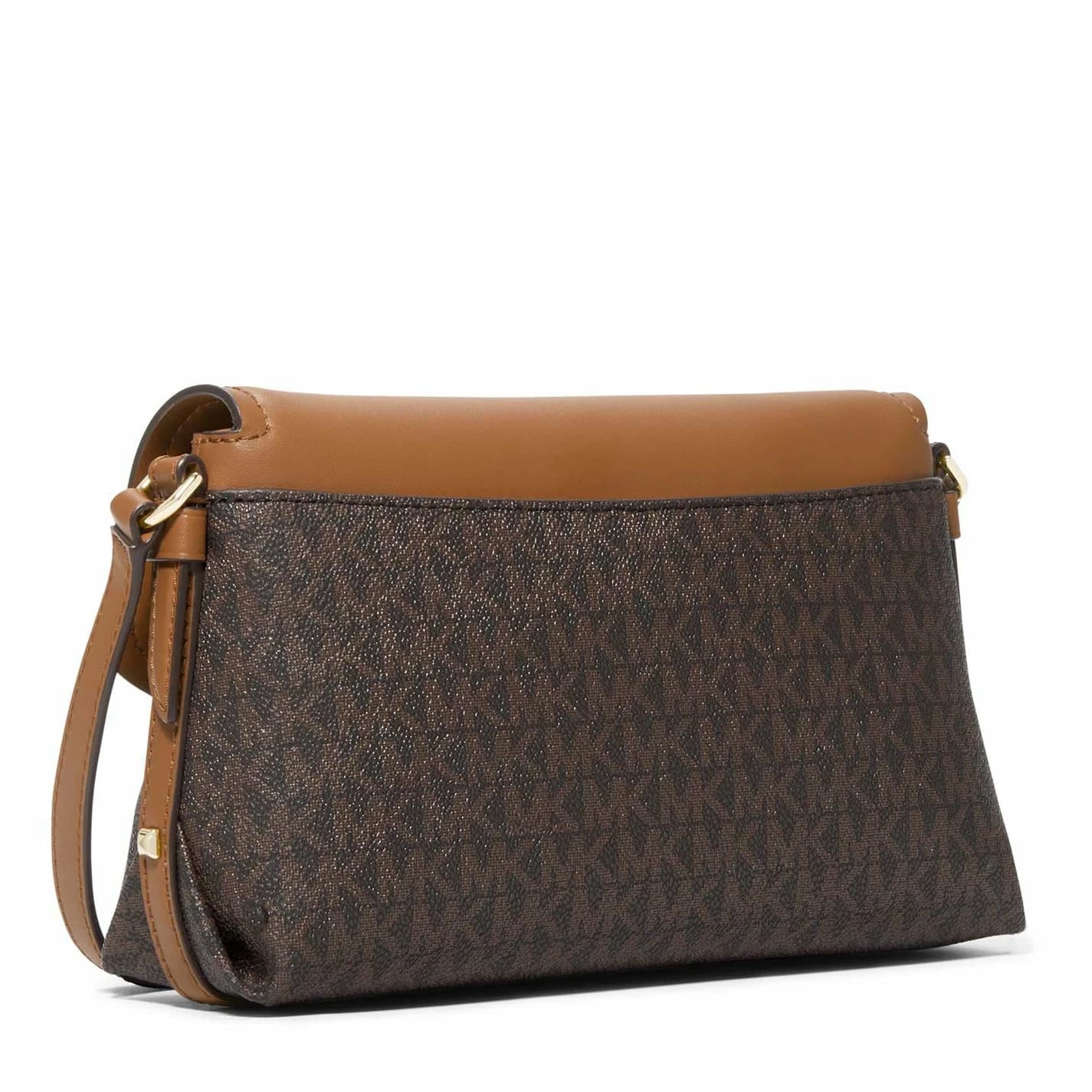 MICHAEL Michael Kors Brooklyn Signature Large Fold Over Xbody Bag 4 MICHAEL Michael Kors Brooklyn Signature Large Fold Over Xbody Bag - Image 2