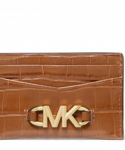 MICHAEL Michael Kors Michael Kors Izzy Crocodile Card Holder