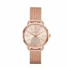 MICHAEL Michael Kors Ladies Portia Mesh Rose Watch -Cheap Michael Kors Shop 75029610 xxl