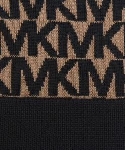 MICHAEL Michael Kors All Over Logo Pompom Hat -Cheap Michael Kors Shop 90643742 xxl a2