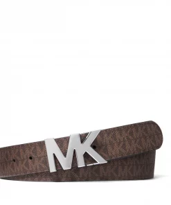 Michael Kors MK Signature Reversible Belt Mens