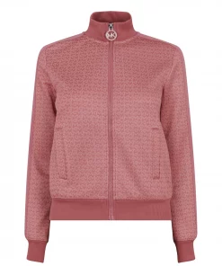 MICHAEL MICHAEL KORS Logo Stretch Jacquard Track Jacket