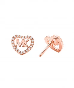 MICHAEL Michael Kors Michael Michael Kors Logo Heart Earrings -Cheap Michael Kors Shop 99400210 xxl a2
